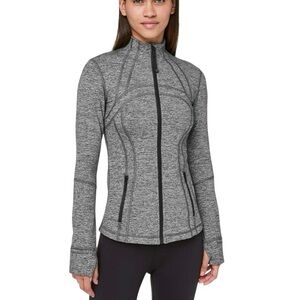 Lululemon Define Jacket 8 Heathered Black